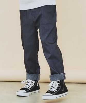 THE SHOP TK (Baby & Kids)/ザ ショップ ティーケー (キッズ）【110-160/裏起毛】あったかのびーるストレートパンツ/洗濯機OK(2002533680) アオ094 パンツ・ズボン【三越伊勢丹/公式】