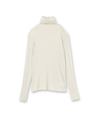 TICCA（ティッカ）ウールシルクボトルネックプルオーバー