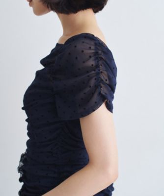 ｔｕｌｌｅ　ｄｏｔ　ｍｉｎｉ　ｄｒｅｓｓ（２００２５３３７０２）