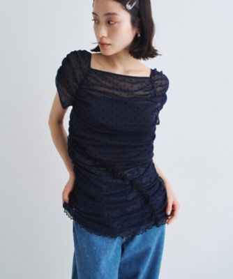 ｔｕｌｌｅ　ｄｏｔ　ｍｉｎｉ　ｄｒｅｓｓ（２００２５３３７０２）