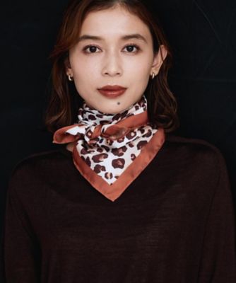 レオパードプリントスカーフ（2002533737