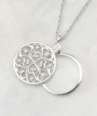 スライド式／ルーペ】ラウンドネックレス（2002533935