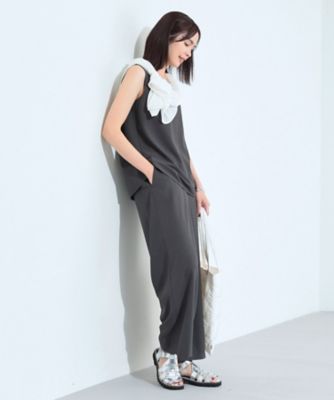 パンツ ui POLYESTER WASHER TWILL BUTTON-UP SHORTS(M Khaki): S'YTE｜THE