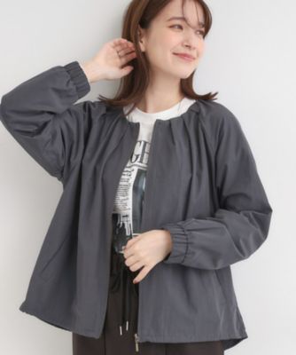 エッセンロートレアモン　メモリーウェザーブルゾン　グレー. エッセンロートレアモンメモリーウェザーブルゾングレー.