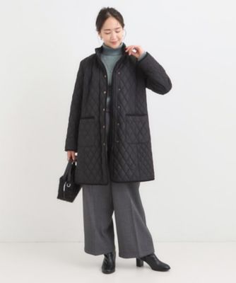 ダイヤキルトロングコート（2002534041） | SHOO LA
