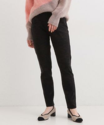 ＜SHOO LA RUE (Women)＞【洗濯機可／Ｓ－ＬＬ】フィット感が心地よい　ハイパースキニー裏起毛（２００２５３４０４６）