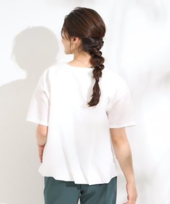 S－LL】インせず着られる 裾バルーンシャツ（2002534069