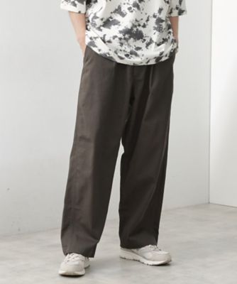 THE SHOP TK (Men)/ザ ショップ ティーケー ツイルチノワイドパンツ（２００２５３４０９５）