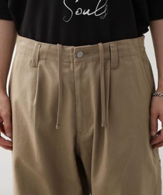 ツイルチノワイドパンツ（２００２５３４０９５）