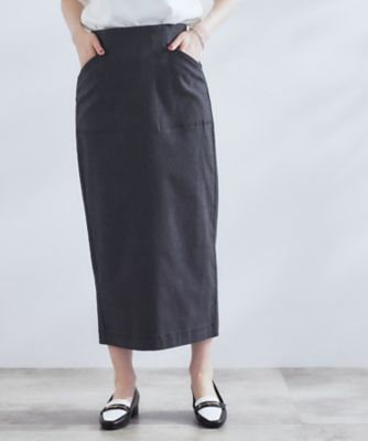 360°伸びて楽なはき心地 すっきり見えタイトスカート