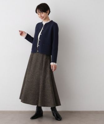 ジャケット見えカーディガン（2002534818） | Dessin