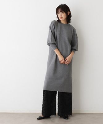 ＜Dessin (Women)＞【２点セット／洗える】パンツレイヤードワンピース（２００２５３４８１９）