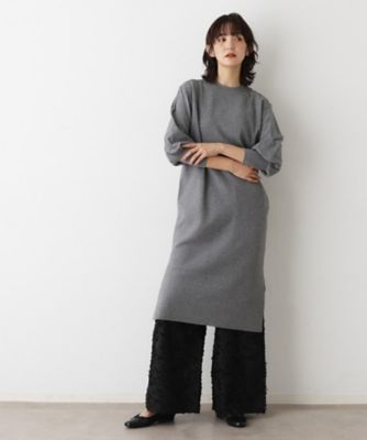 2点セット／洗える】パンツレイヤードワンピース