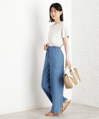 イタリー製のワイドパンツ センタープレスタックワイドパンツ ◇送料無料【KKfashionさん