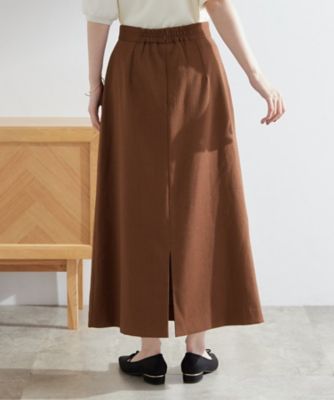 ラップスカート 秋先取り フラップポケットラップスカート