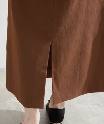 秋先取り フラップポケットラップスカート