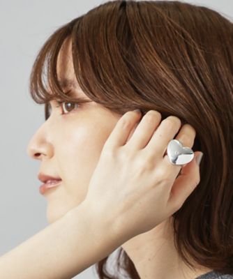 DRESSTERIOR dress a dress ハート型ゴールドリング Silver925ハートリング（リング） | DRESSTERIOR(Ladies
