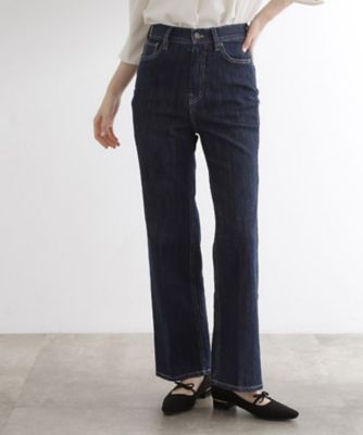 GROVE (Women)/グローブ【美シルエット/選べる着丈】大人のためのソフトフレアデニム(2002535015) ワンウォッシュ094 パンツ・ズボン【三越伊勢丹/公式】