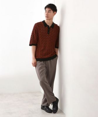 p*0様 【kolor 23AW】ニットポロシャツ p*0様 【kolor 23AW】ニットポロシャツ