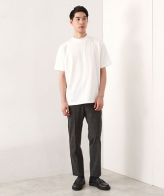 BRIEFING ベージュ&ゴールド　モックネックシャツ BRIEFING ベージュ&ゴールド モックネックシャツ - メルカリ
