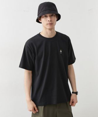 ワンポイントベアーロゴ半袖Tシャツ【洗濯機OK