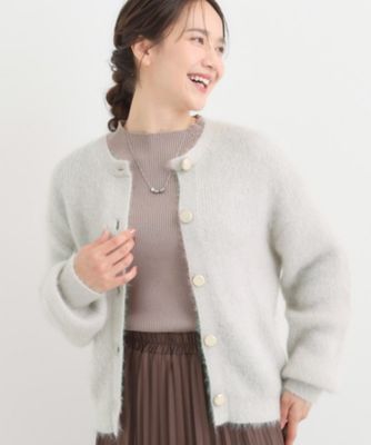 ベージュ系 11号（L） レディースのカーディガン | 三越伊勢丹