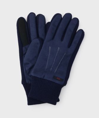 極美品　ISSEY MIYAKE 黒 スエード グローブ スマホ対応】スエードライク グローブ（2002535747