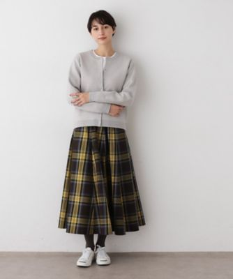 ジャカードクルーネックカーディガン（2002535854