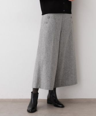 ＜Dessin (Women)＞【洗える／後ろゴム】ツイードマリンクロップド丈パンツ（２００２５３５８５７）