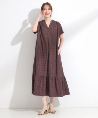 【最終価格】Burberry チェック柄　ワンピース 三越伊勢丹 | burberry/バーバリー通販 | ワンピース