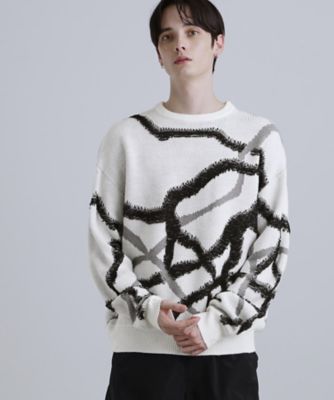 サガララインアートニットプルオーバー（2002535917