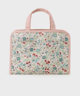 LAURA ASHLEY/ローラ アシュレイ【STORY掲載!/撥水加工】ロサ サンクタ柄 スパバッグ(2002535988) ピンク171 ハンドバッグ【三越伊勢丹/公式】