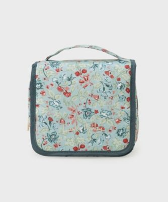 LAURA ASHLEY/ローラ アシュレイ【STORY掲載!/撥水加工】ロサ サンクタ柄 ハンギング ポーチ(2002535989) アオ191 ハンドバッグ【三越伊勢丹/公式】