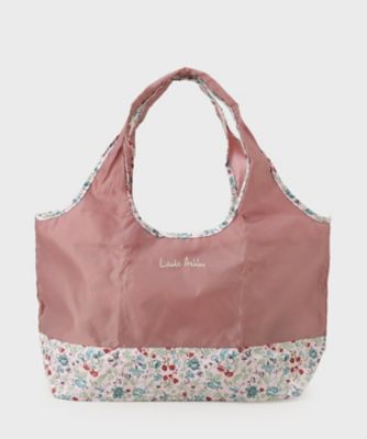 LAURA ASHLEY/ローラ アシュレイ【STORY掲載!/撥水加工】ロサ サンクタ柄 マーケット トートM & ポーチ(2002535991) ピンク171 ハンドバッグ【三越伊勢丹/公式】
