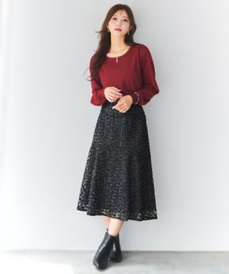 ♥新品♥【メーカーサンプル】セーター 小さいサイズ]ウールブレンドニットアンサンブル（2点セット