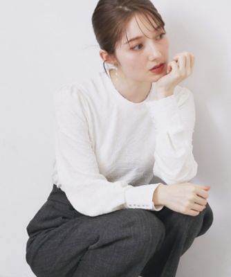 【タグ付き新品未使用】フェティコ パフスリーブ トップス レディース】PUFF SLEEVE KNIT TOP | FETICO(フェティコ