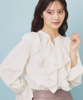 ジバンシーフリルフリルブラウス ジバンシーフリルフリルブラウス