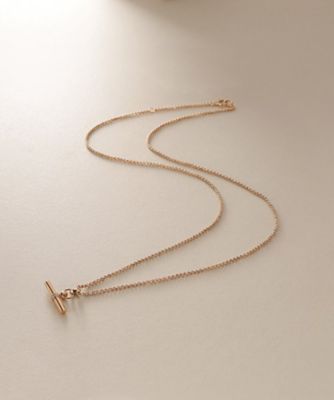 【美品】COCOSHNIK 10K チェーン2連ネックレス　ete AHKAH 美品】COCOSHNIK 10K チェーン2連ネックレス ete AHKAH