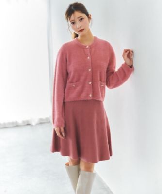 【最終値下げ】ハイウエストニットミニスカート IVO FL 新品未開封 スカート レディース ボトムス ミニ丈 ひざ上 ウエストゴム 楽ちん