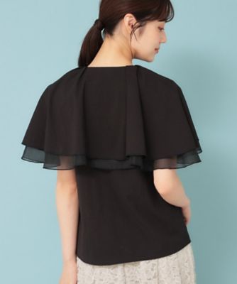 ブラックピースナウ　フリルケープ BPN BLACK PEACE NOW フリルケープブラックピースナウ