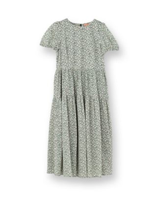 Web限定カラー／リバティプリント】パフスリーブワンピース