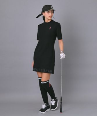 ワイドリブAラインニットワンピ（2002536597
