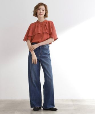 メンズ 美品 KENZO AYAME ワイドデニム 日本製 ストレッチ バギー