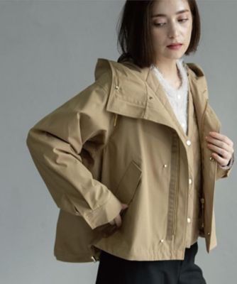 ツインセット》マウンテンパーカー×キルティングベストライナー【撥水