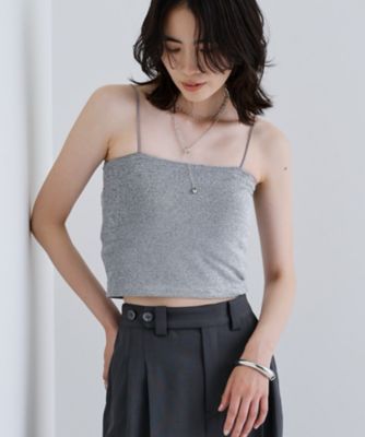 GALLEST (Women)/ギャレスト 【一部店舗限定】カップ付きラメキャミソール（２００２５３６７９０）