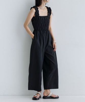 GALLEST (Women)/ギャレスト 【一部店舗限定】ショルダーシャーリングサロペット(2002536799)