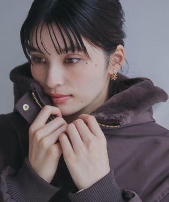 2WAY／洗える】リバーシブル フェイクファーブルゾン