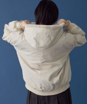 2WAY／洗える】リバーシブル フェイクファーブルゾン