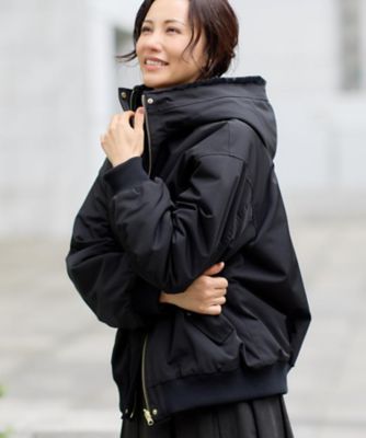 2WAY／洗える】リバーシブル フェイクファーブルゾン