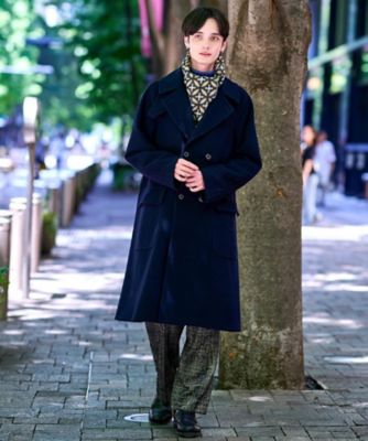 Safari12月号掲載】SUPER140's ウールアルスター